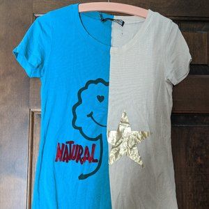 Moschino Natural Graphic T-Shirt